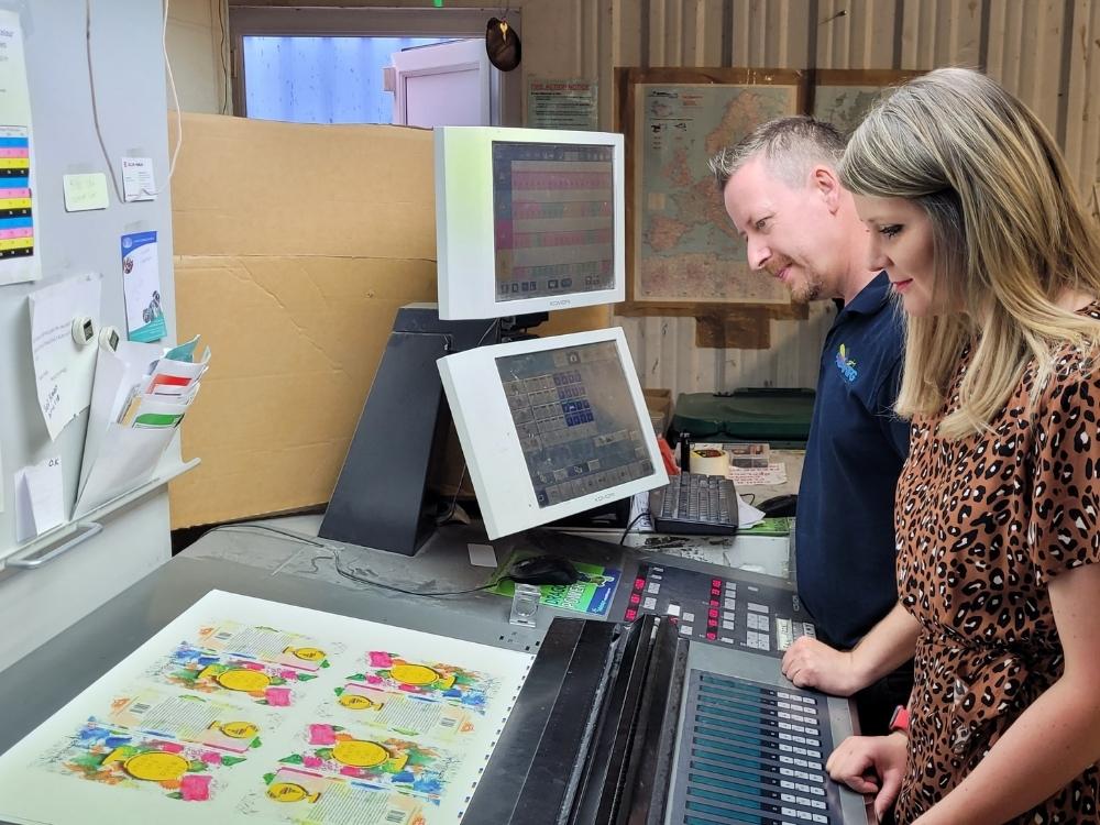 Kate-seeing-book-printed-at-WPG