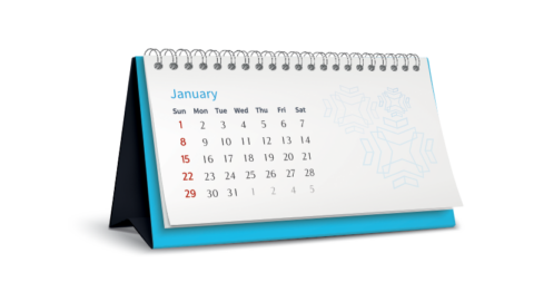 tent calendar printing and desk calendar printing